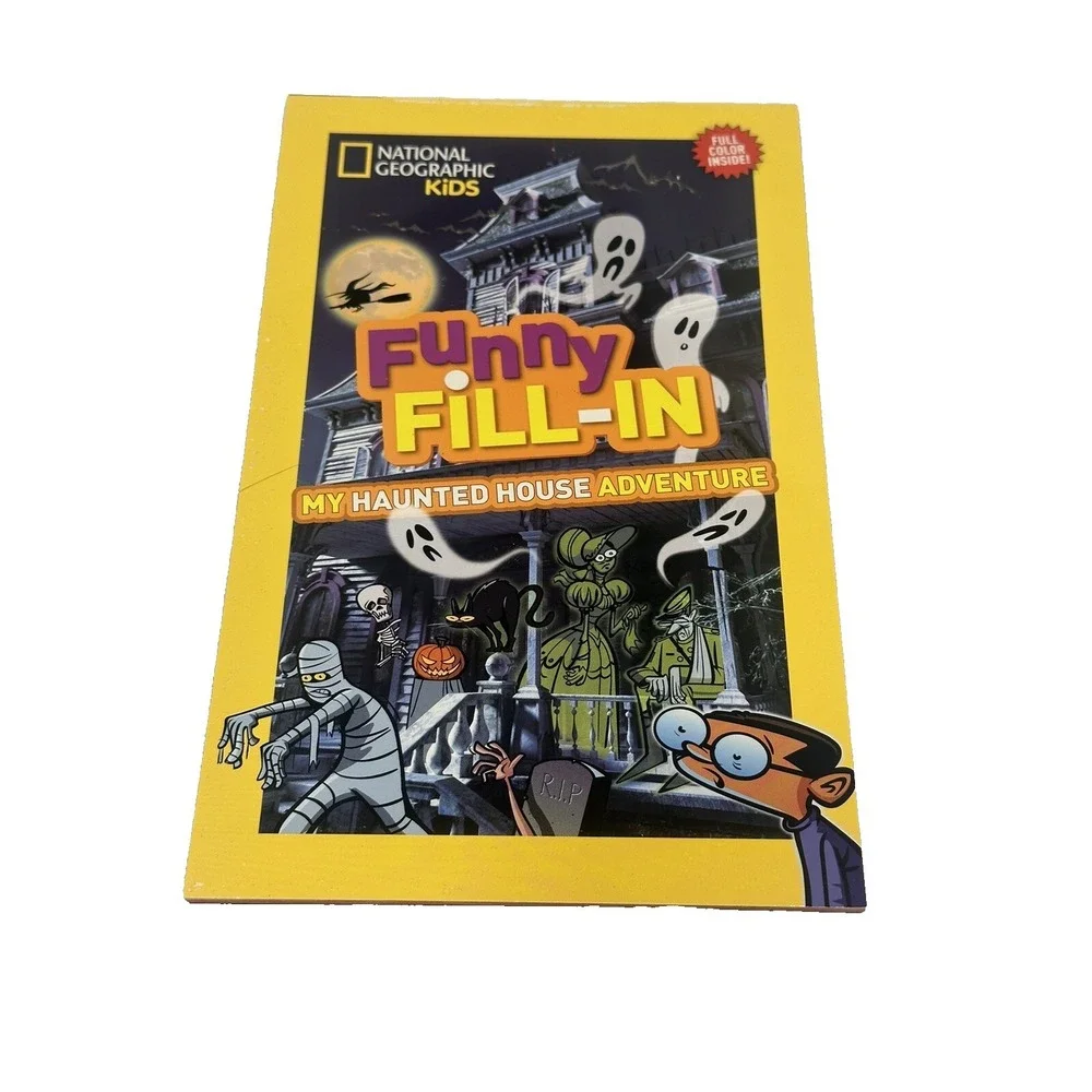 funny fill in books‎ MY HAUNTED HOUSE ADVENTURE